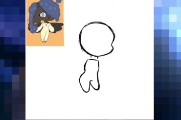 Speedpaint !! Gift for rain the cute and adorable rain rabbit