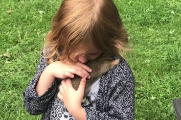 I heard a baby bunny it was so cute and I love making videos and you’re my you’re my