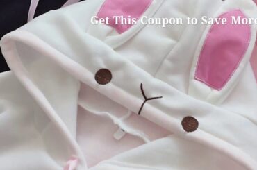 Women Fashion Cute Bunny Hoodie Long Sleeve Lovely Female Rabbit Hooded Sweatshirts Girl Casual