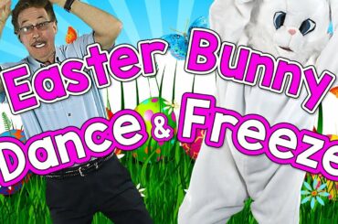 Easter Bunny Dance & Freeze | Springtime Song for Kids | Fun Dance Song for Children | Jack Hartmann