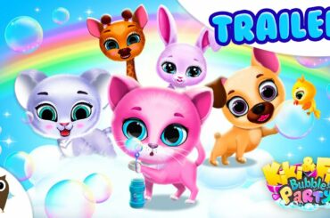 Get Ready for a Party with Cute Pets🎉 Kiki & Fifi Bubble Party | TutoTOONS Cartoons & Games for Kids