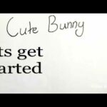 Easy tutorial on how to draw a cute bunny.       Drawing with LilAl