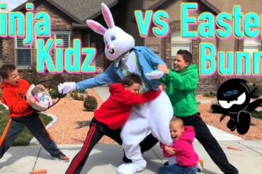 Ninja Kidz catch The Easter Bunny!