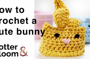 How to Crochet a Super Cute Easter Bunny