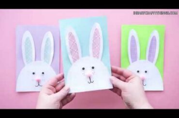How to make a DIY Bunny Easter Card