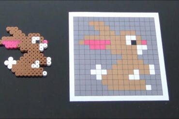 How to Make a Cute Perler Bead Bunny