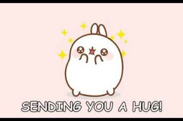 Cute bunny want you hug him