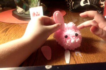 Making cute bunny rabbit