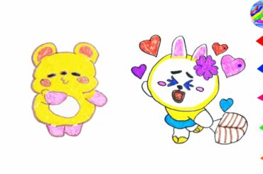 How To Draw Chibi Bomb And rabbit Cute