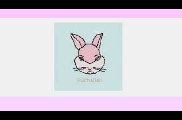 CUTE SIMPLE PIXEL BUNNY ANIMATED