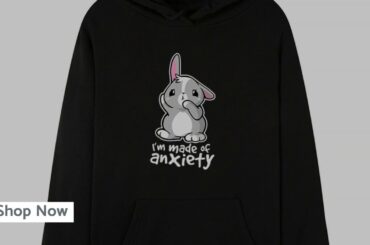 Women Hoodies Sweatshirts Hooded Sweatshirt Cute Animal Bunny Print Autumn Winter Pullover Female