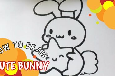 How to Draw cute bunny