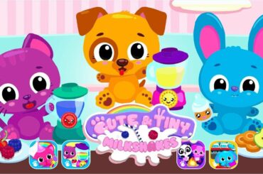 Cute & Tiny Milkshakes - Baby Fruit Smoothies