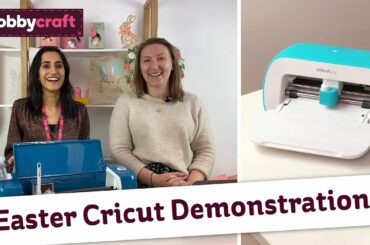 Hobbycraft LIVE: Easter Cricut Joy and Explore Air 2 Demo