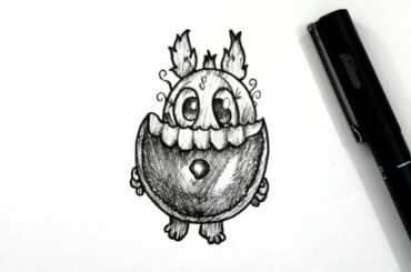 Easter Drawing || How To Draw Easter Peeps Bunny || Easter Bunny Drawing || Doodle Art