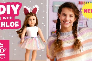 Create a Cute Bunny Outfit for Easter | Doll DIY | American Girl
