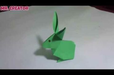 How to make a paper Rabbit cute របៀបធ្វើកូនទន្សាយ