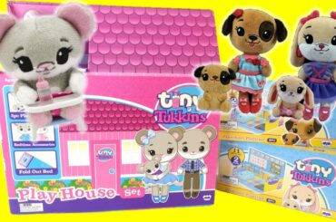 Tiny Tukkins Play House and Preschool Playset Unboxing