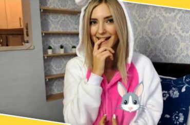 Cute girl in bunny costume | Step sister in bunny costume