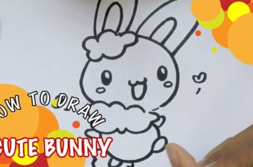 How to Draw cute bunny