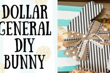 Dollar General DIY Bunny!