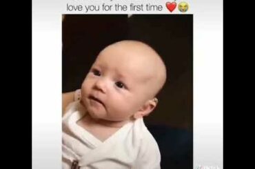 Awwh cute baby crying