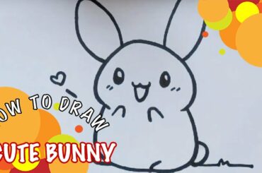 How to Draw cute bunny