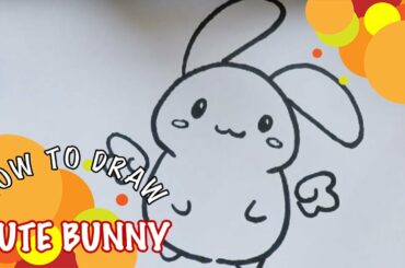 How to Draw cute bunny