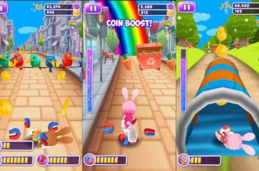 Bunny Run - Bunny Rabbit Game | Walkthrough Gameplay| Green Tea Games