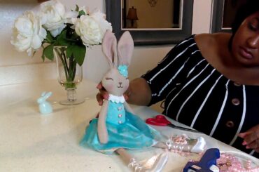 EASTER BUNNY DIY FROM ROSS PART 1/I'M IN LOVE WITH SPRING SERIES