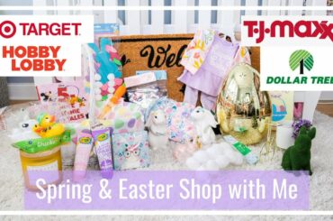 Spring & Easter Shop with Me 2020 | Target | TJ Maxx | Hobby Lobby | Dollar Tree