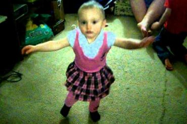 Cute  baby dancing to White Rabbit by Egypt Central