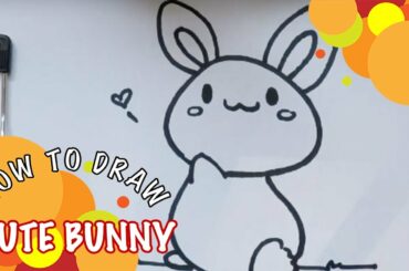 How to Draw cute bunny