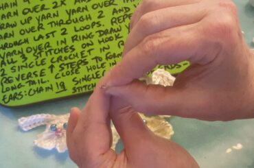 Cute Crochet Bunny! Adults only!