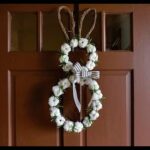 How to Make a Cotton Bunny Wreath Tutorial
