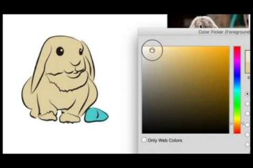 How to draw a lop eared bunny