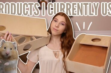 Hamster Products I Currently use