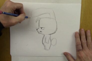 HOW TO DRAW A BUNNY RABBIT - SUPER EASY!