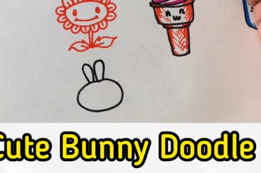 How to doodle Cute Bunny | Daily Doodles