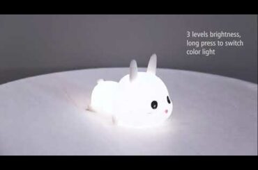 CUTE BUNNY NIGHT LAMP