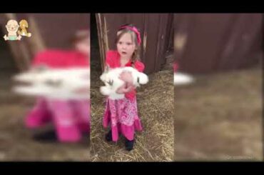 Babies Cuddling and Hugging Animals    Cutest Baby showing love to Animal Compilation