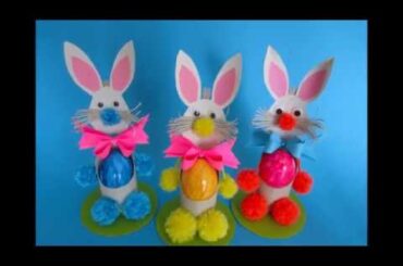 DIY: Osterhase aus der Küchenrolle/Easter bunny from the kitchen roll