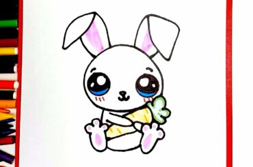 How to Draw a Cute Bunny Rabbit Easy
