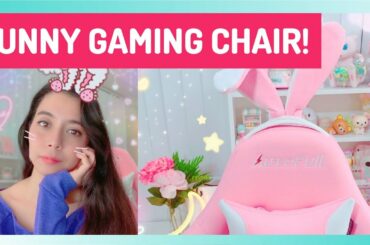 Super Cute BUNNY Chair! ✧ AutoFull Bunny Chair ✧ AutoFull Gaming Chair Review