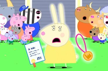 Peppa Pig Official Channel 🎖Busy Miss Rabbit Gets a Medal from the Queen