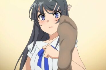 Mai Sakurajima Cute Moments | Seishun Buta Yarou Wa Bunny Girl Senpai No Yume Wo Minai 【青春ブタ野郎】