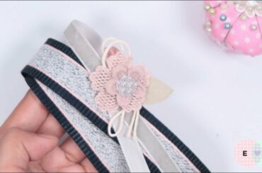 Cute Baby Headband Ideas | Amzing Ribbon Bow Tutorial & Easy Bow Making | DIY by Elysia Handmade