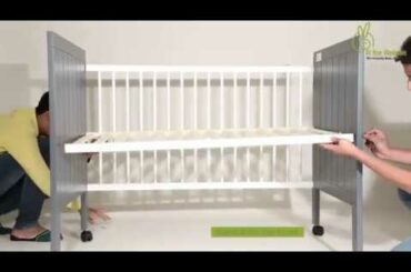 Installation Video Of R for Rabbit Baby's Den Wooden Baby Crib