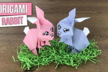How to Make a Paper Rabbit - Origami Animals