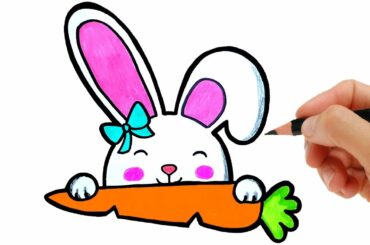 HOW TO DRAW THE EASTER BUNNY